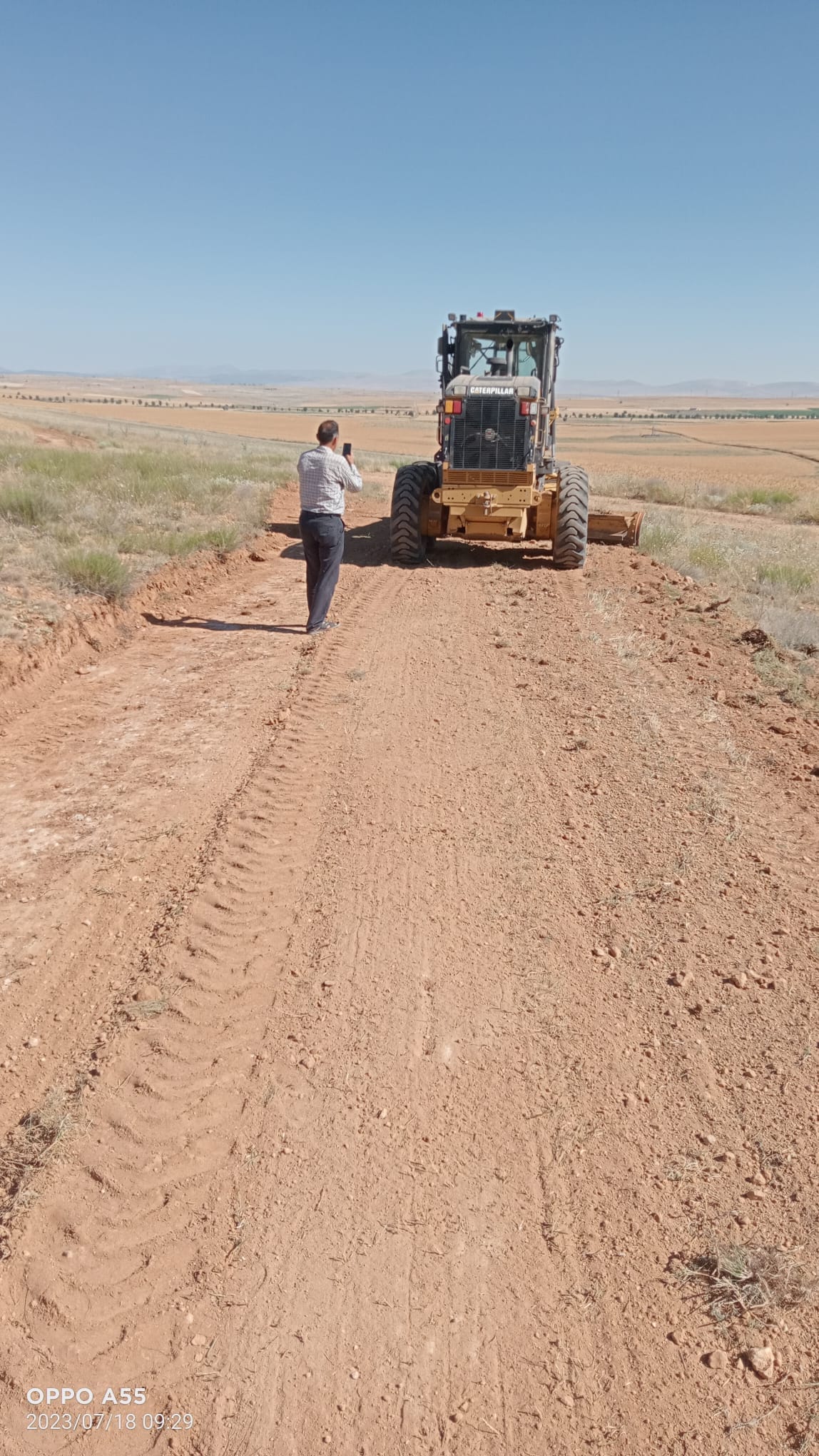 ORHANİYE MAHALLESİ ARAZİ YOLU ÇALIŞMALARI!